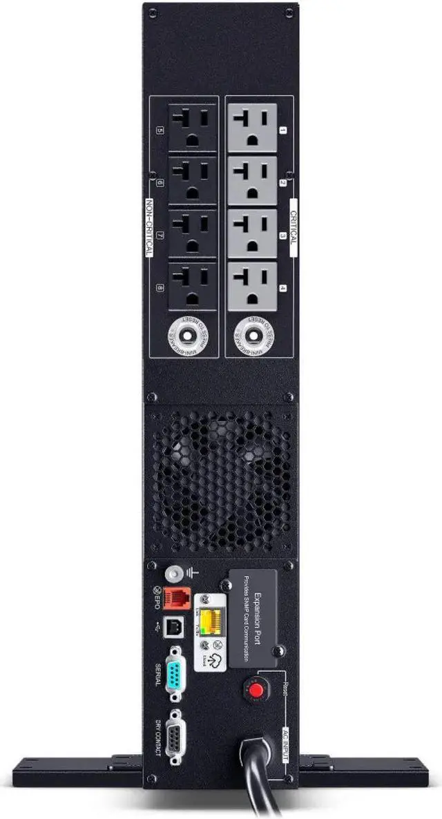 Alt view image 5 of 7 - CyberPower PR2200RT2UC 2U Rack/Tower Smart App UPS System 2200VA/2200W Power Supply, Intelligent LCD, 8 x NEMA 5-20R Outlets, AVR, Remote Management, Bundle with 16GB USB Storage