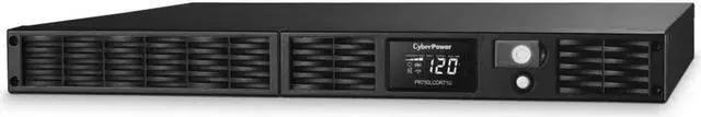 Alt view image 2 of 5 - CyberPower PR750LCDRT1U 1U Rack Smart App Sinewave UPS System 750VA/600W Power Supply, Intelligent LCD, 7 x NEMA 5-15R Outlets, AVR, Remote Management, Bundle with 16GB USB Storage