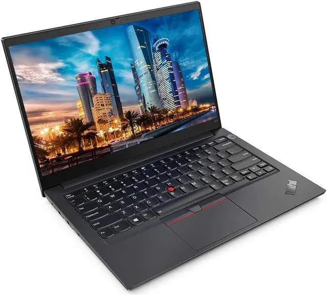 Alt view image 2 of 7 - Lenovo ThinkPad E14 Gen 6 14 inch WUXGA Notebook 1920x1200 bundle with Ryzen 5, 16GB RAM, 256GB SSD, Radeon Graphics, HDMI, USB, USB-C, Ethernet, Speaker, Webcam, Windows 11 Pro and Laptop Bag