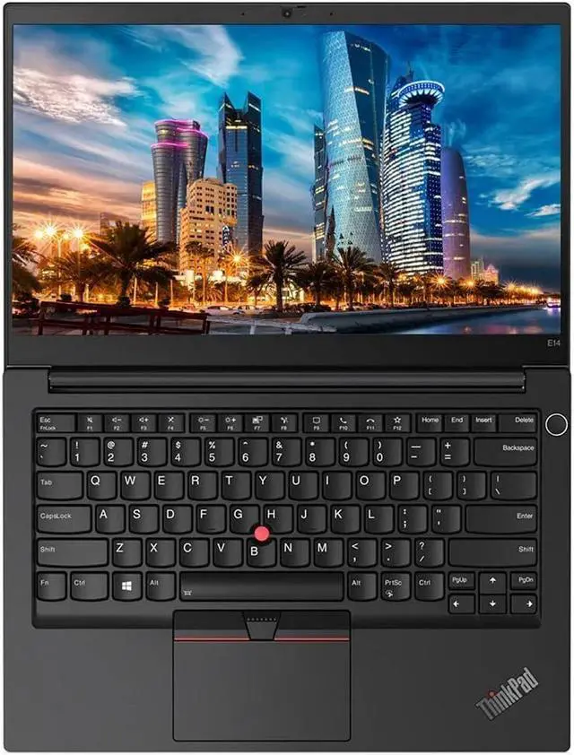 Alt view image 4 of 7 - Lenovo ThinkPad E14 Gen 6 14 inch WUXGA Notebook 1920x1200 bundle with Ryzen 5, 16GB RAM, 256GB SSD, Radeon Graphics, HDMI, USB, USB-C, Ethernet, Speaker, Webcam, Windows 11 Pro and Laptop Bag