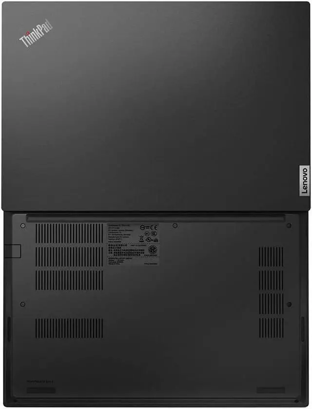 Alt view image 6 of 7 - Lenovo ThinkPad E14 Gen 6 14 inch WUXGA Notebook 1920x1200 bundle with Ryzen 5, 16GB RAM, 256GB SSD, Radeon Graphics, HDMI, USB, USB-C, Ethernet, Speaker, Webcam, Windows 11 Pro and Laptop Bag