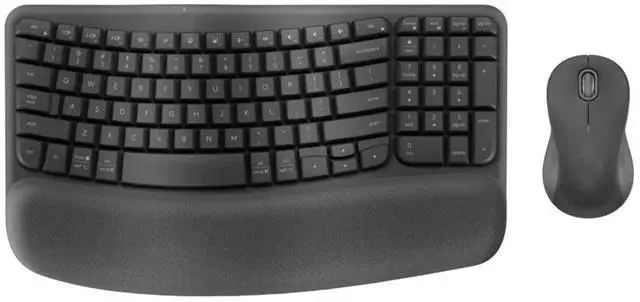 Alt view image 4 of 7 - Belkin Connect Universal USB-C 85W Dock, Dual FHD Support, HDMI, and USB Hub Bundled With Desk Mount Dual Monitor Stand, MK670 Wireless Keyboard & Mouse, Gel Mouse & Wrist Pad