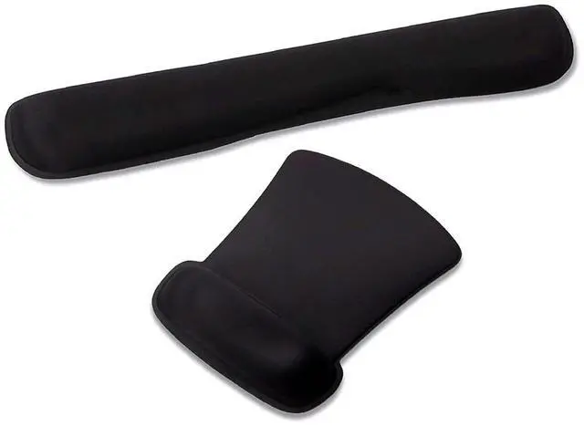 Alt view image 6 of 7 - Belkin Connect Universal USB-C 85W Dock, Dual FHD Support, HDMI, and USB Hub Bundled With Desk Mount Dual Monitor Stand, MK670 Wireless Keyboard & Mouse, Gel Mouse & Wrist Pad