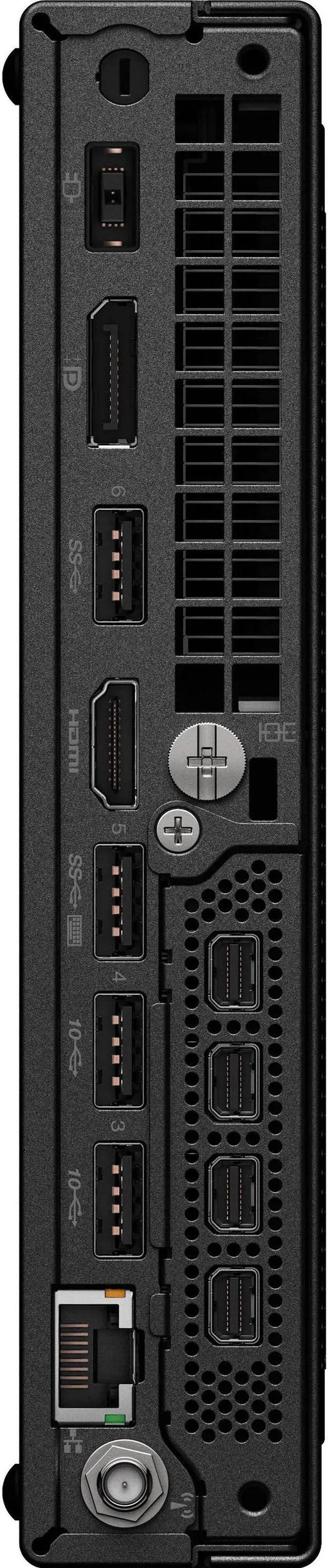 Alt view image 2 of 6 - Lenovo P340 Tiny Trading Computer Bundle with Intel Core i7 8-Core up to 4.5GHz, 16GB DDR4-2933, 512GB SSD, Quadro P620, WiFi, Win 10, T32-20 32 Inch QHD Monitor, Keyboard, Gel Pads