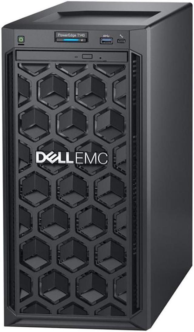 Alt view image 2 of 6 - Dell PowerEdge T140 Mini Tower Server, Intel Xeon 3.3GHz CPU, 32GB DDR4 RAM, 8TB HDD Storage, RAID