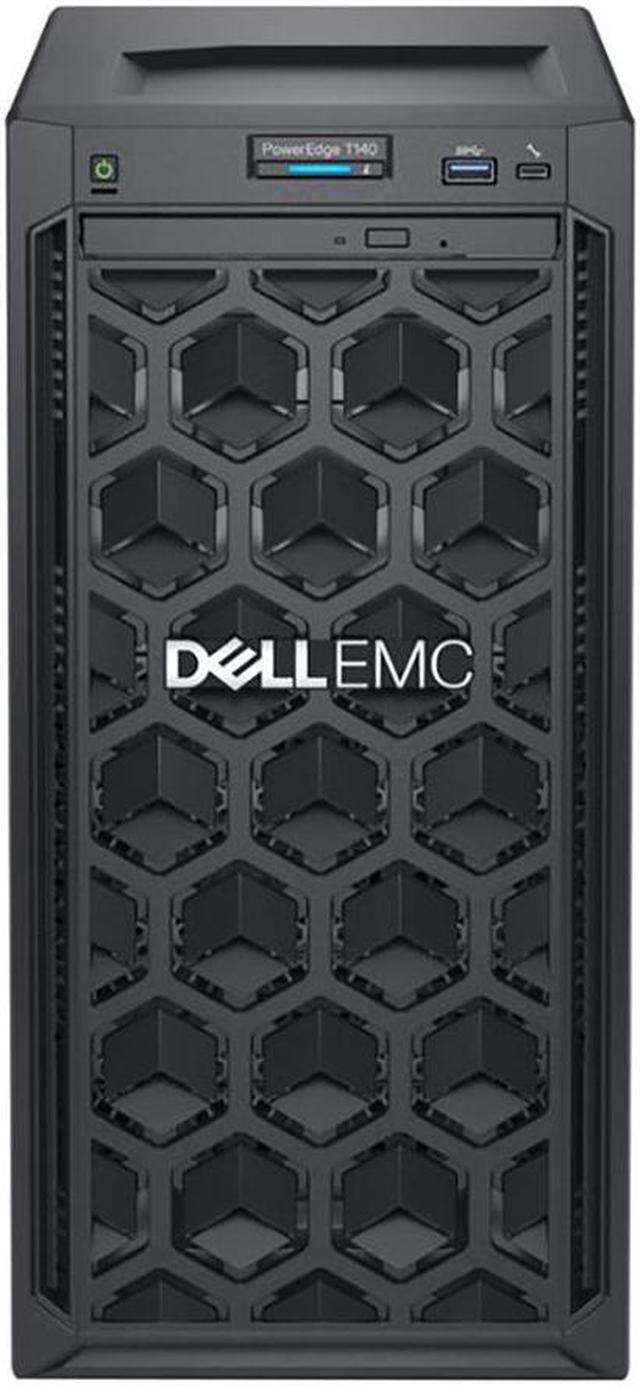 Alt view image 3 of 6 - Dell PowerEdge T140 Mini Tower Server, Intel Xeon 3.3GHz CPU, 32GB DDR4 RAM, 8TB HDD Storage, RAID