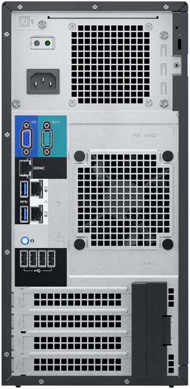 Alt view image 5 of 6 - Dell PowerEdge T140 Mini Tower Server, Intel Xeon 3.3GHz CPU, 32GB DDR4 RAM, 8TB HDD Storage, RAID