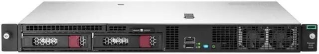 Alt view image 2 of 5 - HP ProLiant DL20 Gen10 Rack Server Bundle with Rail Kit, Intel Xeon E-2124 3.3GHz CPU, 32GB DDR4, 8TB SATA HDDs, RAID