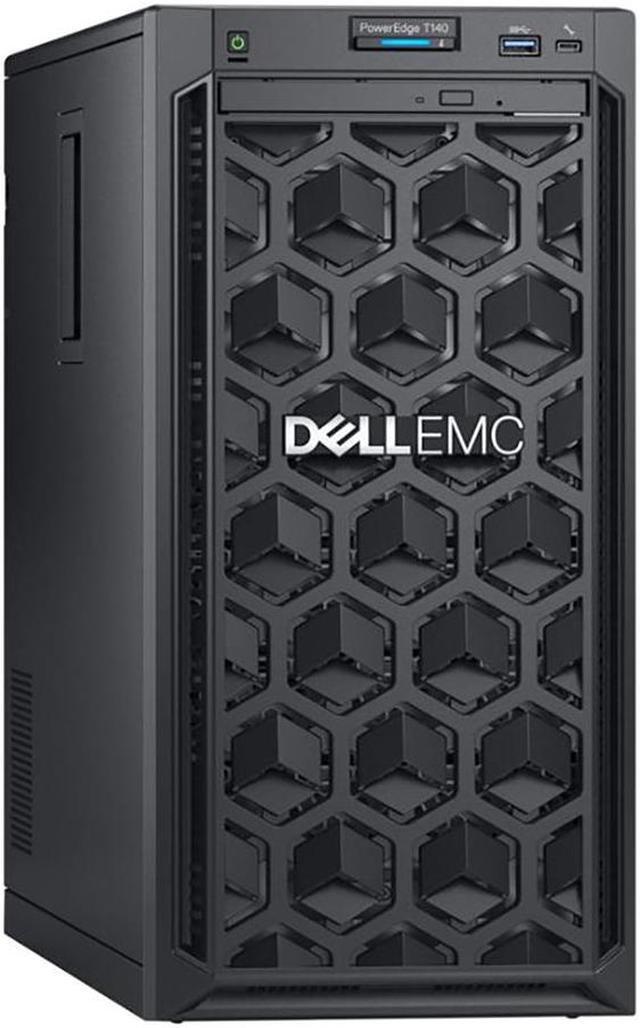 Alt view image 4 of 6 - Dell PowerEdge T140 Mini Tower Server, Intel Xeon 3.3GHz CPU, 32GB DDR4 RAM, 8TB HDD Storage, RAID