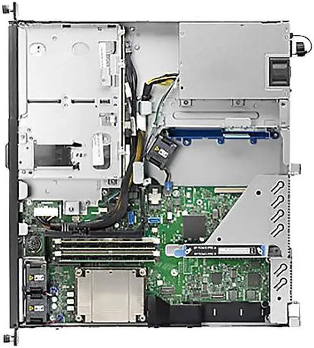 Alt view image 3 of 5 - HP ProLiant DL20 Gen10 Rack Server Bundle with Rail Kit, Intel Xeon E-2136, 64GB DDR4, 16TB SATA, Windows Server 2019 Standard