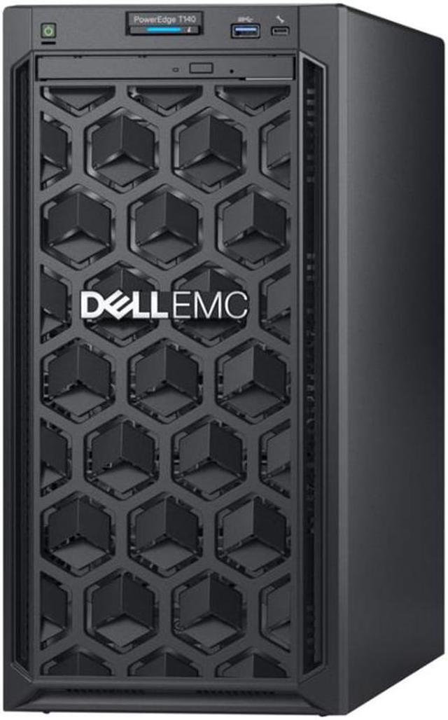 Main image of Dell PowerEdge T140 Mini Tower Server, Intel Xeon 3.3GHz CPU, 32GB DDR4 RAM, 8TB HDD Storage, RAID