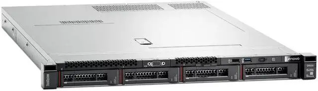 Alt view image 4 of 4 - Lenovo ThinkSystem SR250 Rack Server Bundle with Rail Kit, Intel Xeon E-2136 6-Core 3.3GHz, 32GB DDR4, 16TB HDD, RAID