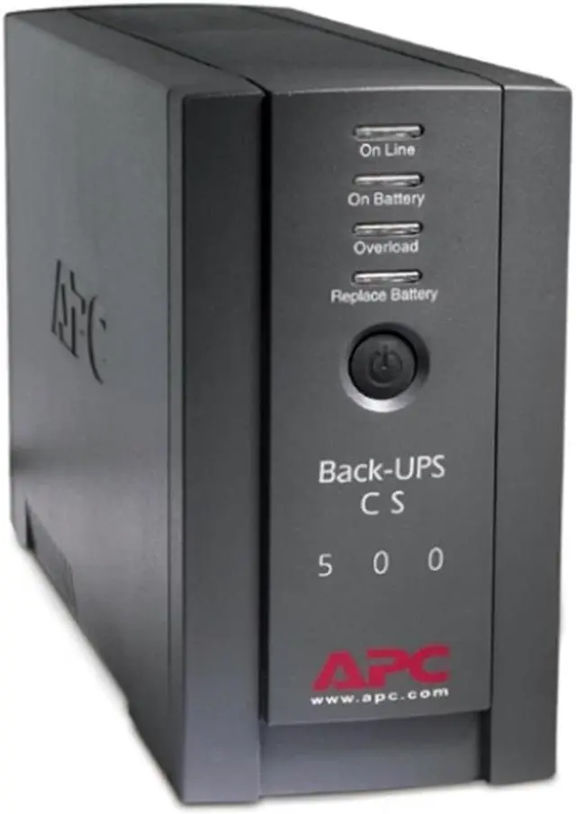 Alt view image 2 of 4 - APC Back UPS PRO BK500BLK Tower UPS Bundle with 16GB DataTraveler USB Drive