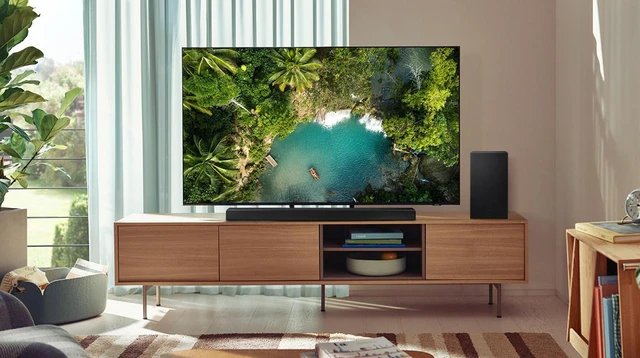 Samsung HW-A650 3.1CH Soundbar and Subwoofer with DTS Virtual X with an ...
