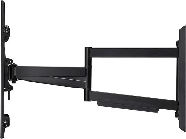 Alt view image 4 of 7 - Samsung QN75Q80DDFXZA 75 Inch QLED 4K Smart TV with a Walts TV Large/Extra Large Full Motion Mount for 43"-90" Compatible TVs and Amber Protection 3-OUTLET-SURGE Surge Protector (2025)