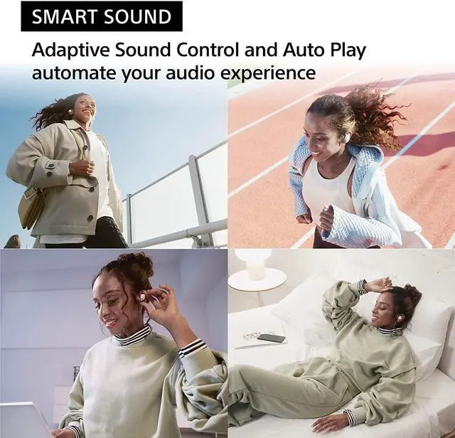 Alt view image 5 of 10 - Sony LinkBuds S Truly Wireless Noise Canceling Earbud Headphones Adaptive Sound Control with Alexa Built-in, Compatible with iPhone and Android, WF-LS900N-White