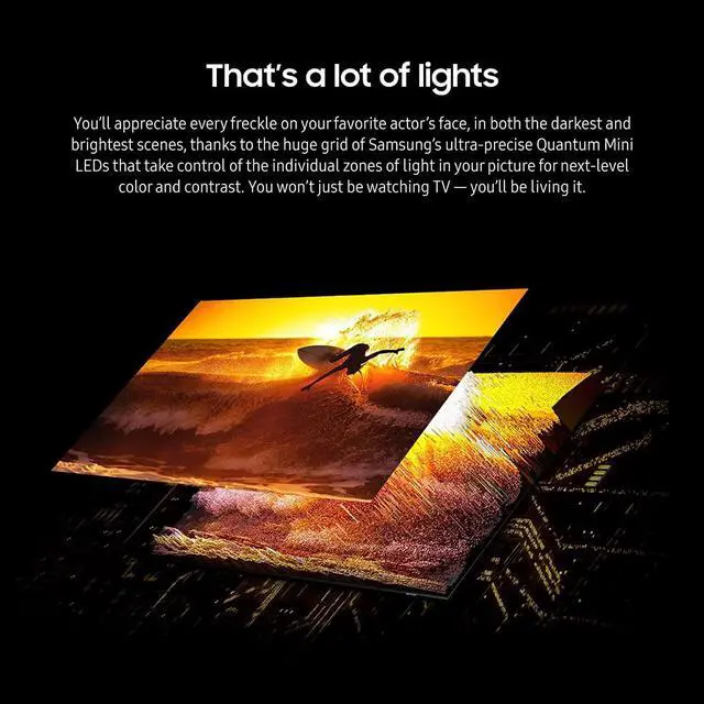 Alt view image 2 of 8 - Samsung QN65QN85CAFXZA 65" 4K Neo QLED Smart TV with Dolby Atmos (2023)