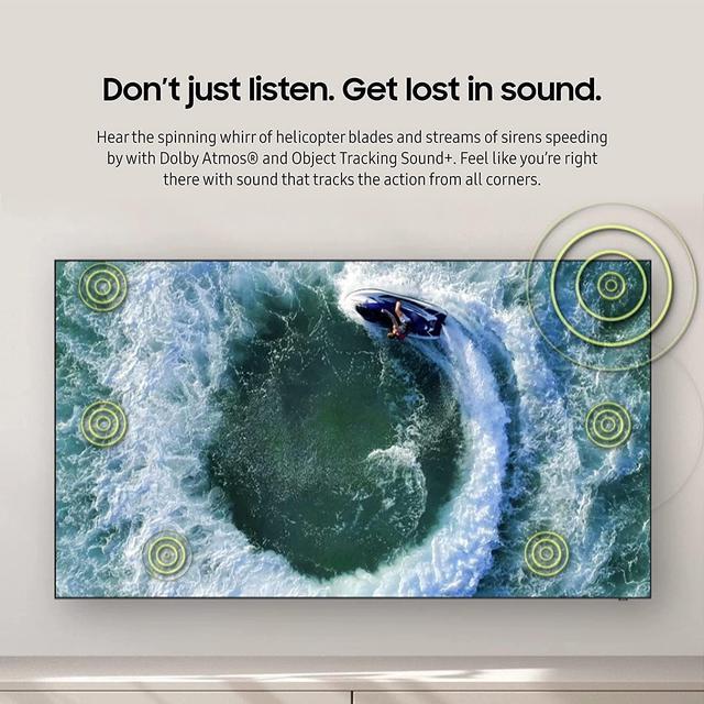 Alt view image 5 of 6 - SAMSUNG QN85QN800CFXZA 85" Neo QLED 8K Smart TV with Dolby Atmos (2023)