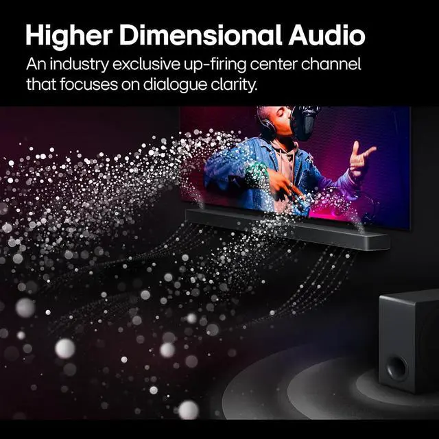 Alt view image 7 of 20 - LG S70TY 3.1.1 Channel Dolby Atmos Soundbar with WOW Orchestra (2024)
