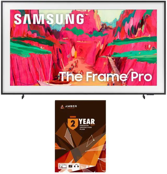 Main image of Samsung QN65LS03FWFXZA 65 Inch The Frame Wireless 4K Neo QLED TV with 2 Year Amber Protection Plan (2025)