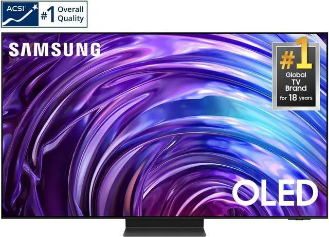 Alt view image 2 of 7 - Samsung QN77S95DDFXZA 77 Inch OLED 4K Smart TV with a Samsung HW-B750D 5.1Ch Soundbar and Subwoofer with Dolby Digital (2024)