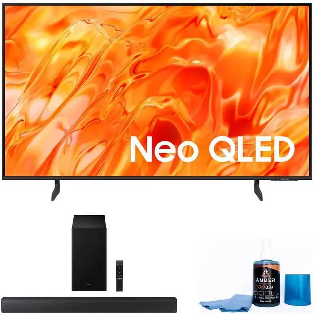 Main image of Samsung QN50QN70HA 50" NeoQLED TV with HW-B630F Soundbar and Sub (2026)