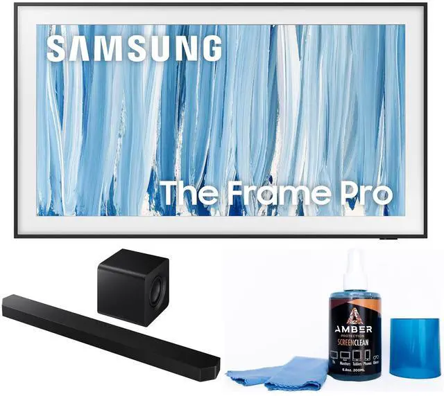 Main image of Samsung QN75LS03HW 75" The Frame Pro TV with HW-Q800H Soundbar (2026)