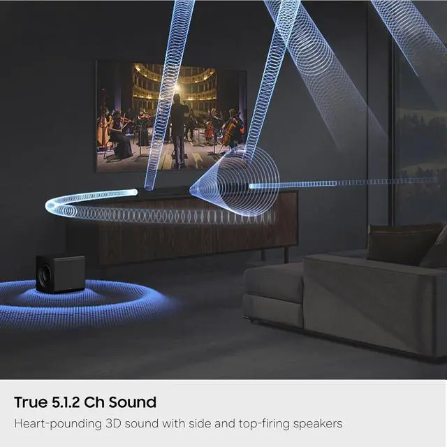 Alt view image 7 of 7 - Samsung QN75LS03HW 75" The Frame Pro TV with HW-Q800H Soundbar (2026)