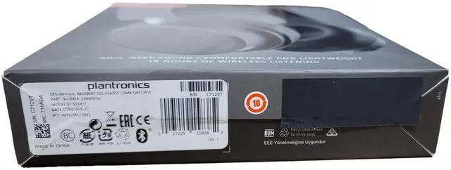 Alt view image 4 of 4 - Plantronics BackBeat 505 Headset 20890901