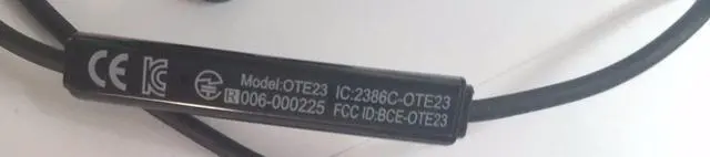 Alt view image 3 of 3 - Jabra STEP Black Ear-Hook Headset Wireless Bluetooth Stereo Music Sport Earbuds