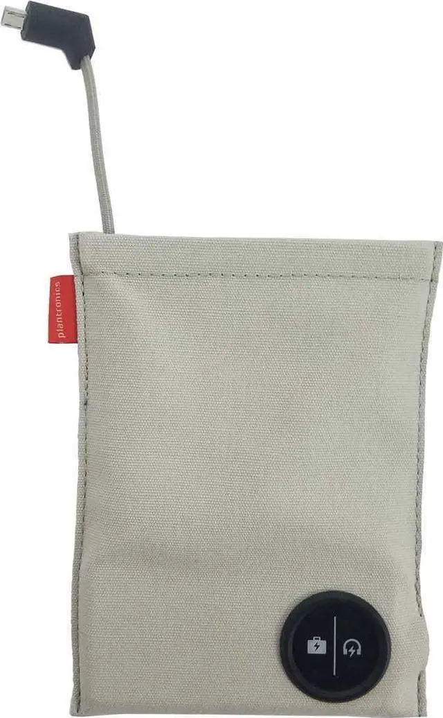 Alt view image 2 of 4 - Plantronics Backbeat Go 3 Neckband Wireless Headphones + Charge Case Cobalt Black