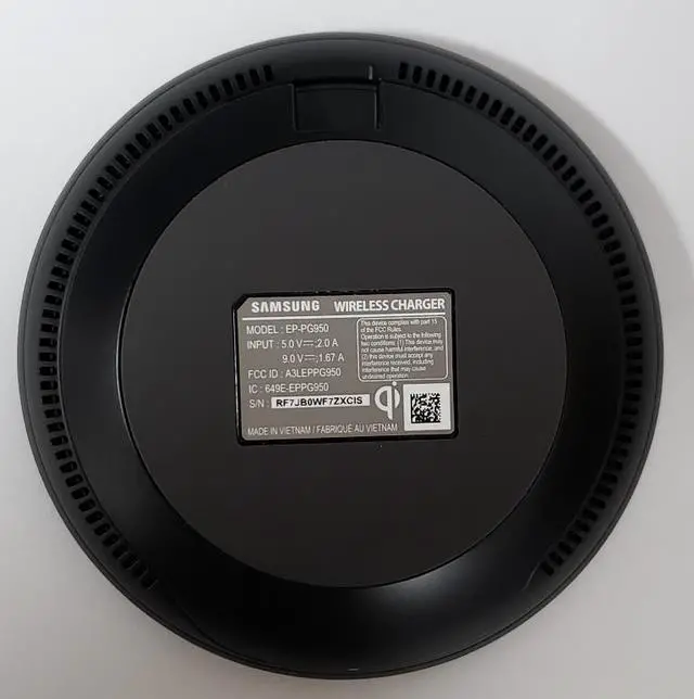 Alt view image 5 of 7 - Samsung EP-PG950 Fast Charge Convertible Wireless Charging Stand Pad + 2A Wall Adapter + Type-C USB Cable