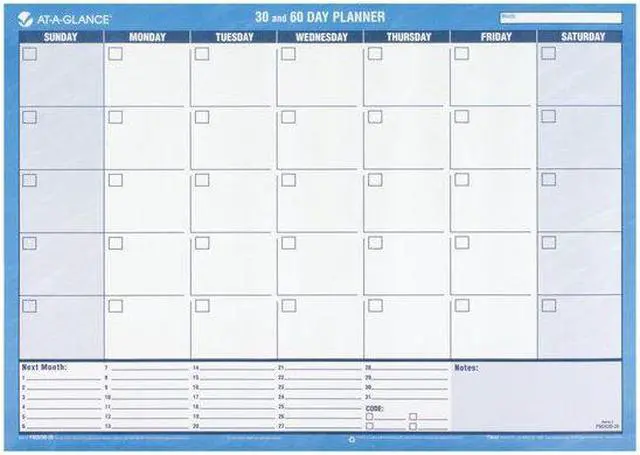 Alt view image 6 of 13 - AT-A-GLANCE Undated 3060-Day Horizontal Erasable Wall Calendar Reversible 24 x