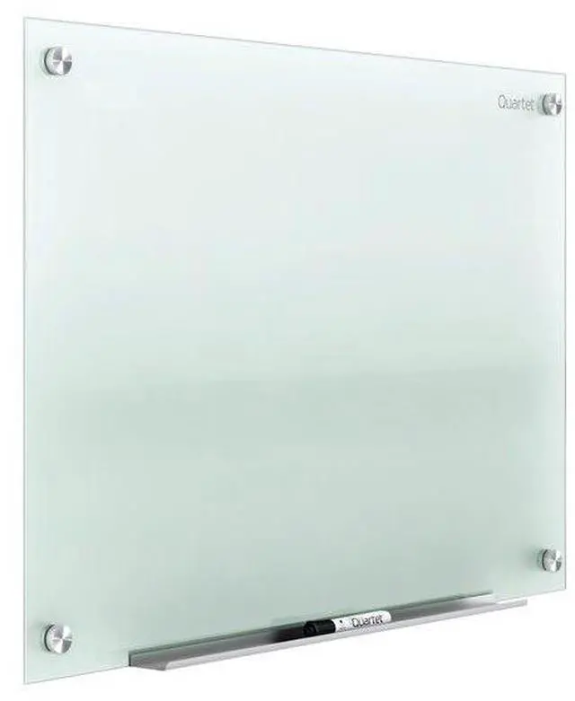 Alt view image 2 of 20 - Quartet G3624F Infinity Glass Marker Board, Frosted, 36 x 24, 1 Each