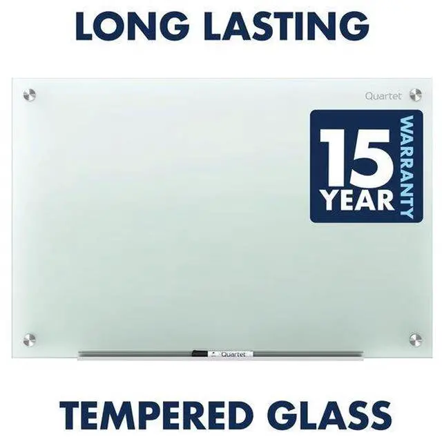Alt view image 5 of 20 - Quartet G3624F Infinity Glass Marker Board, Frosted, 36 x 24, 1 Each