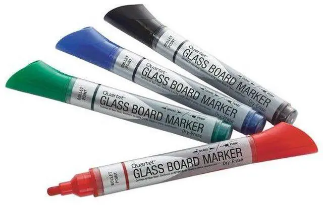 Alt view image 5 of 20 - Quartet Marker,Dry Erase,4/Pk,Ast 79552