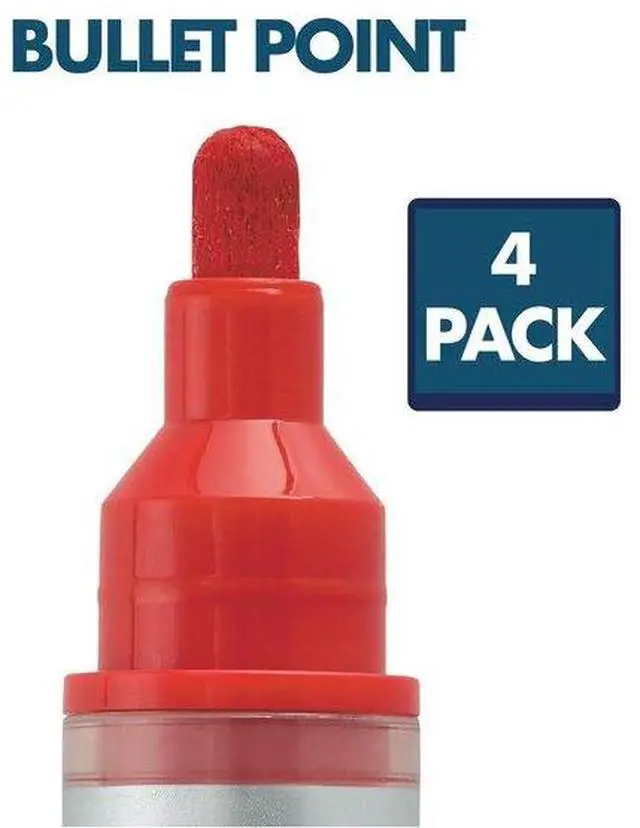 Alt view image 7 of 20 - Quartet Marker,Dry Erase,4/Pk,Ast 79552