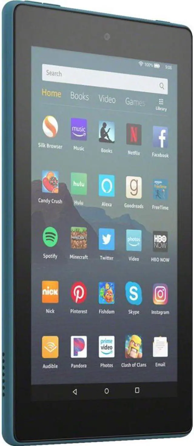 Alt view image 10 of 20 - Amazon Fire 7 2019 7" Tablet 16GB Twighlight Blue B07HZHJGY7