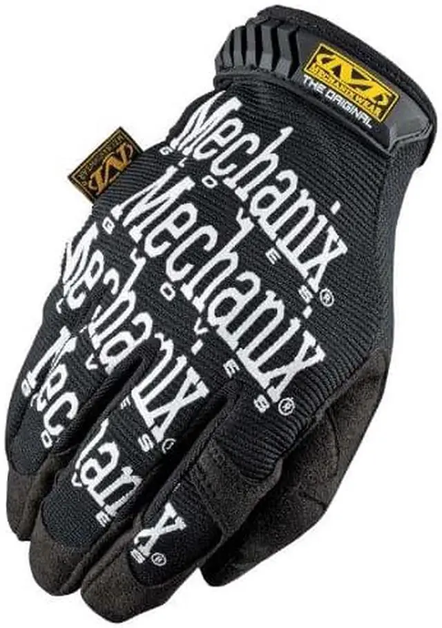 Alt view image 8 of 17 - Mechanix Wear The Original Work Gloves Black X-Large MG05011