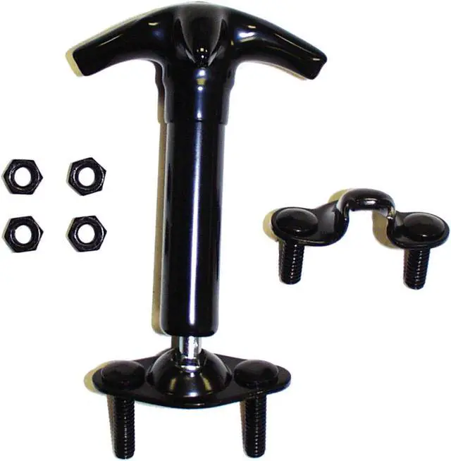 Alt view image 3 of 5 - Crown Automotive HC4 Hood Catch Kit Fits 87-95 Wrangler (YJ)