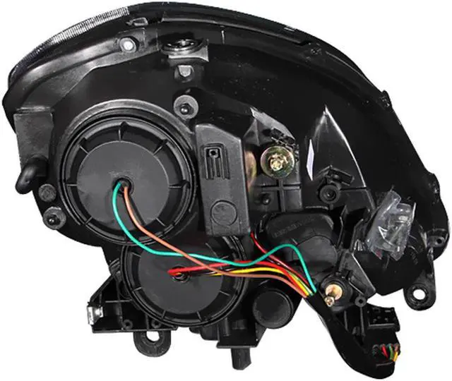 Alt view image 2 of 6 - Anzo USA 121172 Infiniti G35 Black Headlight Assembly - (Sold in Pairs)