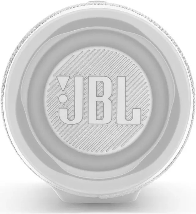 Alt view image 5 of 15 - JBL Charge 4 Portable Bluetooth Speaker (White)