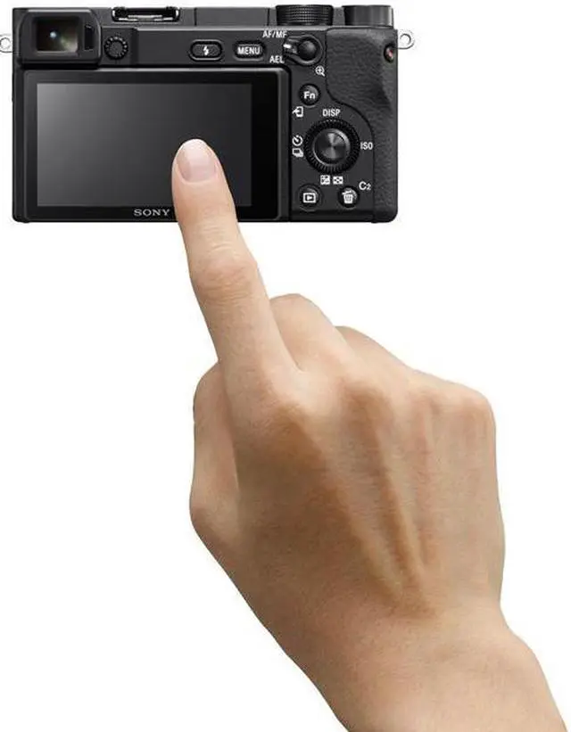 Alt view image 10 of 20 - Sony ILCE6400/B Body Only 24.2MP Mirrorless Digital Camera