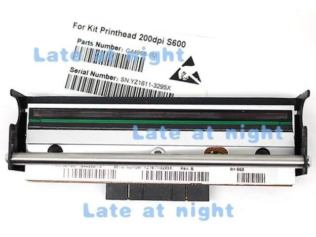 Main image of New Printhead for Ze bra Stripe S600 Thermal Label Printer G44998-1M 203dpi