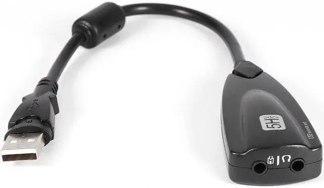 Main image of 7.1 Channel 5HV2 External USB Sound Card USB To 3D CH Virtual Channel Sound Track Audio Adapter