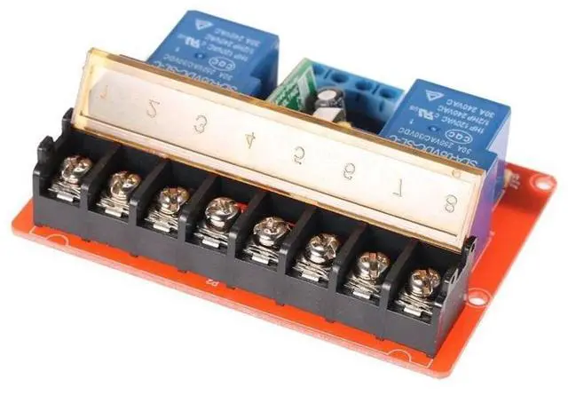 Alt view image 3 of 4 - 2-channel 250VAC 30A Solid State Relay Module Board High/Low Level Trigger