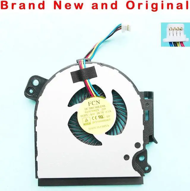 Main image of New original cpu cooling fan for Toshiba A50 A50-C CPU Fan cooler DFS160005040T FGHV-A00 G61C0002Y 210 G61C0002Y210
