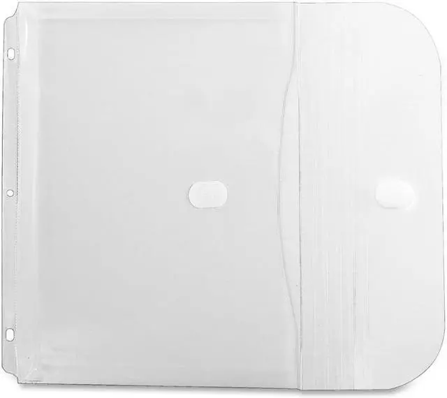 Alt view image 3 of 20 - C-Line Poly Binder Pockets, 11 1/2 X 9 1/4, Clear, 5/Pack 57537