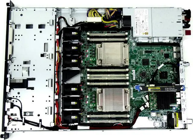 Alt view image 2 of 3 - HP ProLiant DL160 Gen 9 4 Bay LFF 1U Server 2x E5-2690 V4 2.6GHz 14C 128GB B140i 561FLR-T 4x Trays