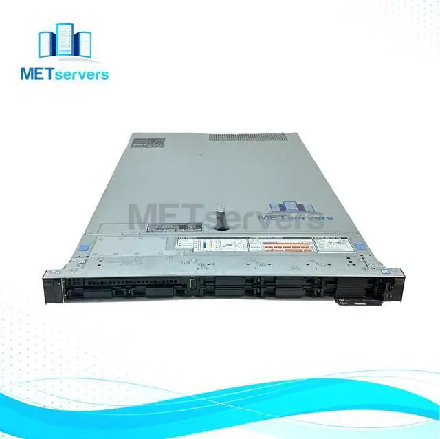 Main image of Dell EMC PowerEdge R640 8 Bay SFF 1U Server, 2x Platinum 8173M 2.0GHz 28C CPU, 128GB (2 x 64GB) DDR4 RDIMM 2666MHz, H740p, 4x 900GB 10K 12G SAS Drive X520/i350 NDC